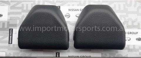 Genuine Nissan OEM Front Seat Belt Cover Set - R32 GTR