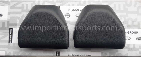 Genuine Nissan OEM Front Seat Belt Cover Set - R33 GTR & R34 GTR
