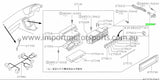 Genuine Nissan OEM In-Car A/C Temperature Sensor - R32 GTR